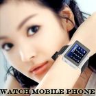 i3 Черный, часы мобильный телефон с камерой, Bluetooth, FM, Сенсорный экран