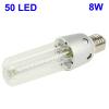 8W Day White 50 LED Corn Light Bulb, Base Type: E27