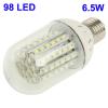 6.5W Day White 98 LED Corn Light Bulb, Base Type: E27