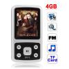 1.8 inch TFT screen 4GB MP4 Player, Support TF Card, FM Radio