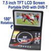 7.5 inch TFT LCD Screen Portable DVD