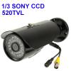 1 / 3 SONY 520TVL Digital Color Video CCTV Waterproof Camera