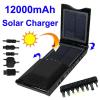 12000mAh Солнечное зарядное устройство для ноутбуков/мобильных телефонов/планшет