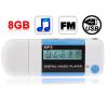 8 Гб MP3-плеер с ЖК-экраном, радио FM, работает от AAA аккумулятора