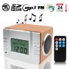 Portable Multi-function Speaker with LCD Display / Remote Control