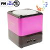 QC-16 Card Reader акустическая система с FM-радио и LED Light