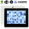 HSD-7043 Белый, 8,0 дюймовый емкостнjй сенсорный экран Android 4,0