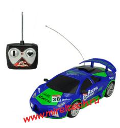 40MHz Radio Control 1:36 4 Channels Racing Car Blue
