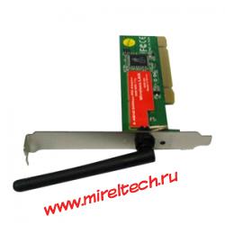 PCI 802.11G 54M WIRELESS LAN Card With Detachable Antenna