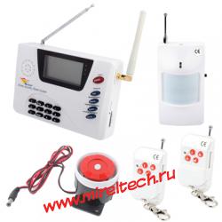 Охранная система сигнализации на базе GSM (сотового телефона)