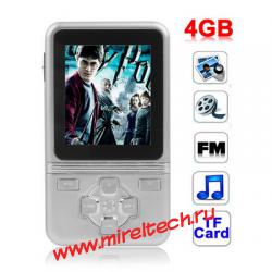 1.8 inch TFT screen 4GB MP4 Player with Speaker