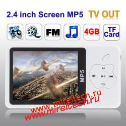 2.4 inch Screen 4GB MP5 player