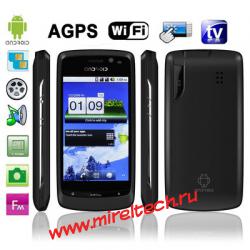 A8 AGPS + Версия Android 2.2, 3,6-дюймовый сенсорный экран