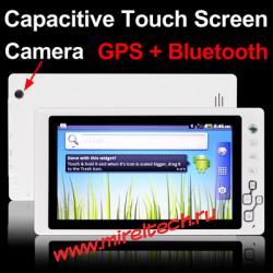 070S5 White, 7.0 inch Capacitive Touch Screen Android 2.2 aPad Style