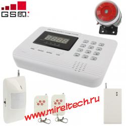 Система охранной сигнализации на GSM PSTN, Сеть: GSM 900/1800/1900