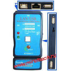 Простой тестер для USB, RJ45 и RJ11