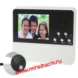 Видеодомофон 3,2-дюймовый экран, система мониторинга