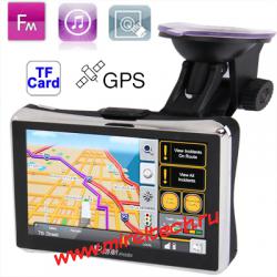 Z500 GPS-навигатор, 5.0-дюймовый 800 х 480 пикселей