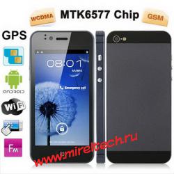 Flying 5i GPS   AGPS, Android 4.0.4 версии, процессор Chip: MTK6577