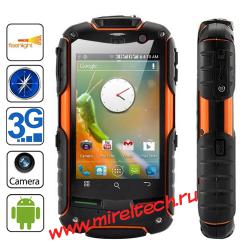 Ударопрочный V5 3G смартфон с GPS+ AGPS, водонепроницаемый