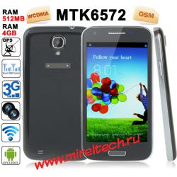 Малобюджетный F9192 GPS + AGPS, Android 4.2.2, процессор Чип: MTK6572 Dual Core