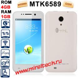 W100 белого цвета, GPS + AGPS, Android 4.2.1 версии, CPU Чип: MTK6589