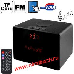 Портативный цифровой MP3 / MP4 спикер с сенсорным экраном и пультом дистанционно