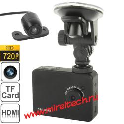 X5AV HD 720P 2,7-дюймовый экран две автомобильные камеры Black Box