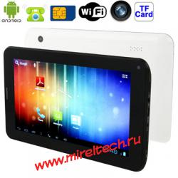 Tablet PC с функциями телефона, 7.0-дюймовый сенсорный емкостной экран