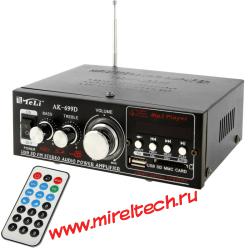 АК-699D HiFi стерео аудио MP3 усилитель мощности