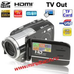 HD-828, 1080P HD 5.1 Mega Pixels 20X Zoom Anti Shake Digital Camera