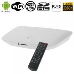 A1 1080P Full HD Android 2.2 TV Box with RJ45 + HDMI Interface, Support USB WIFI