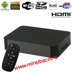 T100 Full HD 1080P Android 4.0 TV Box Media Player с WiFi