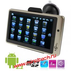 7.0 inch TFT Touch Screen Android 2.2 Version Car GPS Navigator