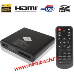 Full HD 1080P HDMI HDD мультимедиа плеер с SD / MMC карт и USB-слот