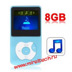 8 Гб MP3-плеер с ЖК-экран, встроенный динамик