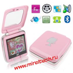 P520 Pink, Barbie Dressing Mirror Mobile Phone