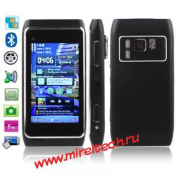 N8 Black, Built in Lithium-ion Battery, Bluetooth FM Function Touch Screen Mobil