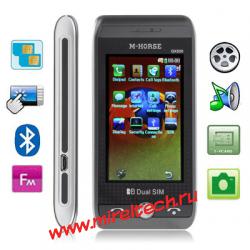 GX500 серый, Bluetooth, FM, сенсорный экран