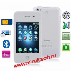 G6 белый 3,2-дюймовый сенсорный экран HQVGA, Bluetooth, Функция FM, Ультра-тонки