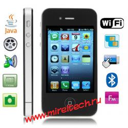 Air Phone NO.4 Черный, JAVA, Bluetooth, Функция FM, 3,5-дюймовый сенсорный экран