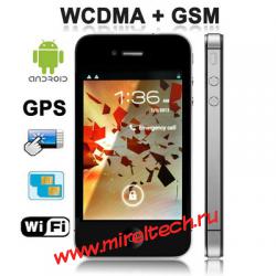 W007 черный, GPS + AGPS, Android 4.0.3 версии