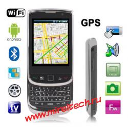 F9800A Black, QWERTY Keyboard, GPS + Android 2.2