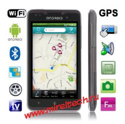 HD2000 Grey, GPS + Android 2.3 Version, Analog TV