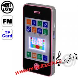 iPhone 4 Style Card Reader Speaker with FM Radio