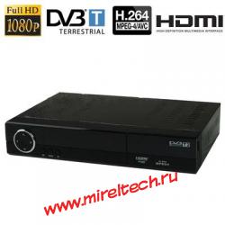 Приемник цифрового телевидения DVB-T2, 1080P Full HD