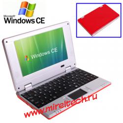 EPC 701 Red, 7.0 inch Windows CE Notebook