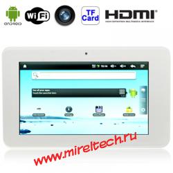 HSD-7005 White, 7.0 inch Capacitive Touch Screen Android 2.3 aPad Style Tablet P