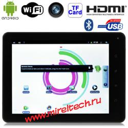 S2 Black, 8.0 inch Capacitive Touch Screen (10-point) Android 2.3