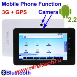 V7 White, 7.0 inch Capacitive Touch Screen Android 2.2 Version aPad Style Mobile